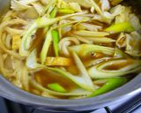 あったまる♪ねぎたっぷりカレーうどん作り方7写真