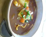 あったまる♪ねぎたっぷりカレーうどん作り方13写真
