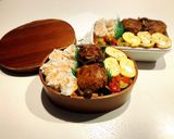 のっけ弁当2022.10.31作り方1写真