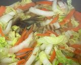 アレルギー対応　高野豆腐の甘辛チャプチェ作り方5写真