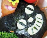 キャラ弁☆混雑注意！ハロウィン弁当☆作り方5写真