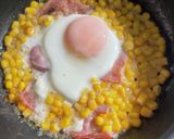 ベーコーンエッグ丼作り方2写真