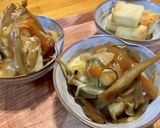 揚げ出し豆腐の具だくさんあんかけ作り方13写真