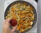 大豆ミートでビーフスロトガノフ風作り方6写真