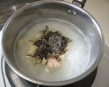 ささみと昆布で中華粥作り方3写真