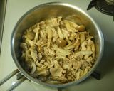 カンタン牛肉とシメジのしぐれ煮・ワン鍋作り方3写真