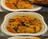 美味ドレと干焼蝦仁のたれでにら玉丼！作り方2写真