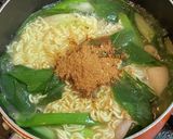 サッポロ一番みそラーメン・ネギ＆チーズ作り方5写真