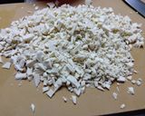 自己流 高野豆腐でそぼろ丼の種作り方1写真