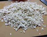 自己流　高野豆腐でそぼろ丼の種作り方1写真