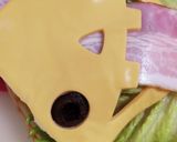 あっかんべーゴーストのワッフルサンド♪作り方5写真