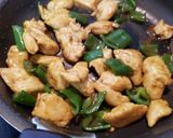 ささみとピーマンのカレー醤油炒め作り方4写真
