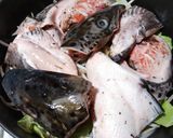 鮭アラの白ワイン蒸し作り方3写真