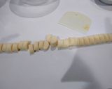 米粉のニョッキ明太カルボナーラ作り方7写真