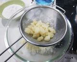 米粉のニョッキ明太カルボナーラ作り方3写真