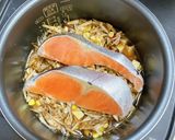 鮭とさつま芋の炊き込みご飯作り方8写真