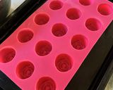米粉プチケーキの米粉クリーム乗せ作り方5写真