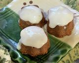 米粉プチケーキの米粉クリーム乗せ作り方13写真