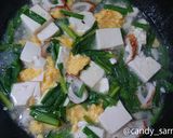 【塩麹】ちくわ入り♪豆腐とにらのとろみ煮作り方5写真