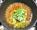 豚こまとカボチャと長ネギのピリ辛甘酢炒め作り方7写真