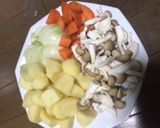 牛筋肉のビーフシチュー(茶色いおかず)作り方3写真