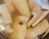 厚揚げの皮のペペロンチーノ作り方1写真
