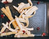 厚揚げの皮のペペロンチーノ作り方4写真