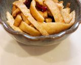 厚揚げの皮のペペロンチーノ作り方6写真