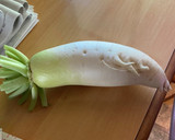 大根皮厚めの炒め物胡麻たっぷり作り方1写真