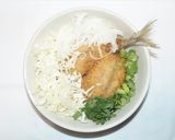 タルタルソースのアジフライ丼作り方7写真