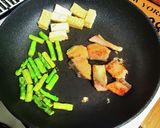 さつまいもと鮭のクリーム煮作り方2写真