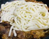 【茶色いおかず】牛すき煮・うどん♪作り方4写真
