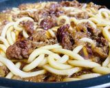 【茶色いおかず】牛すき煮・うどん♪作り方5写真