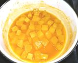 さつま芋と胡麻のクランブルチーズケーキ作り方2写真