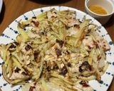 じゃがいもと鶏肉のもちもちガレット作り方6写真