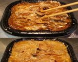 美味ドレと香り山椒マヨで豚しょうが焼き丼作り方2写真