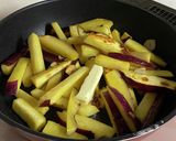 スティック薩摩芋　にんにくバター作り方5写真