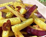 スティック薩摩芋　にんにくバター作り方6写真