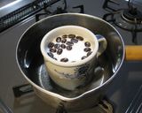 コーヒー豆のままホットミルク作り方3写真