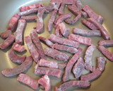 牛肉ときのこのピリ辛オイスターソース炒め作り方3写真