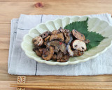 牛肉ときのこのピリ辛オイスターソース炒め作り方6写真
