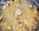 タコとさつまいものジェノベーゼパスタ作り方3写真