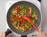 大豆ミートの青椒肉絲作り方5写真