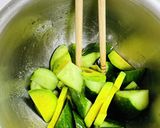 キュウリとアボカドのごま油和え作り方3写真