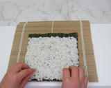 【うちの郷土料理】ばらの花の太巻き寿司作り方5写真