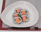 【うちの郷土料理】ばらの花の太巻き寿司作り方10写真