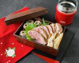 58℃ 汁まで絶品！鴨南蛮つけ蕎麦弁当作り方15写真