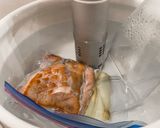 58℃ 汁まで絶品！鴨南蛮つけ蕎麦弁当作り方6写真