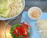 焼き肉のタレでパスタ♪♪♪作り方1写真