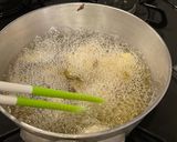 ごぼうとさつまいもの甘辛揚げ作り方4写真
